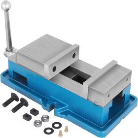 VEVOR 5" Super-Lock Vise For NC/CNC Machines Bench Clamp Vise High Precision, Vise Clamp Vice CNC Vise Lockdown Vise Drilling 125mm Width CNC 24K