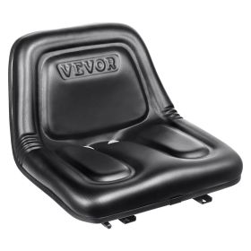 VEVOR Universal Tractor Seat, Lawn Mower Seat with Micro Switch and Drainage Holes