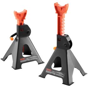 VEVOR Jack Stands, 3 Ton (6,000 lbs) Capacity Car Jack Stands, 10.8-16.3 inch Adjustable Height, for lifting SUV, Pickup Truck, Car and UTV/ATV,