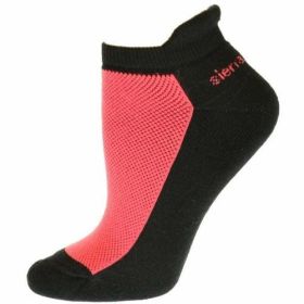 Cotton Anklet-Hi Socks with Heel Guard for Women (Color: Black)