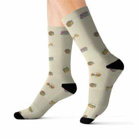 Retro Games Fun Novelty Socks (size: L)