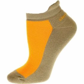 Cotton Anklet-Hi Socks with Heel Guard for Women (Color: Tan)