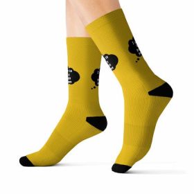 I Use To Be a People Person Funny Novelty Socks (size: L)