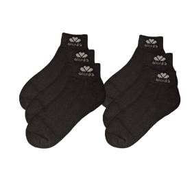 PBG Active Men's Pure Athlete Socks, Ankle Boot Length, Cotton-Rich, (Style: 6 Pairs White, size: 11-Sep)